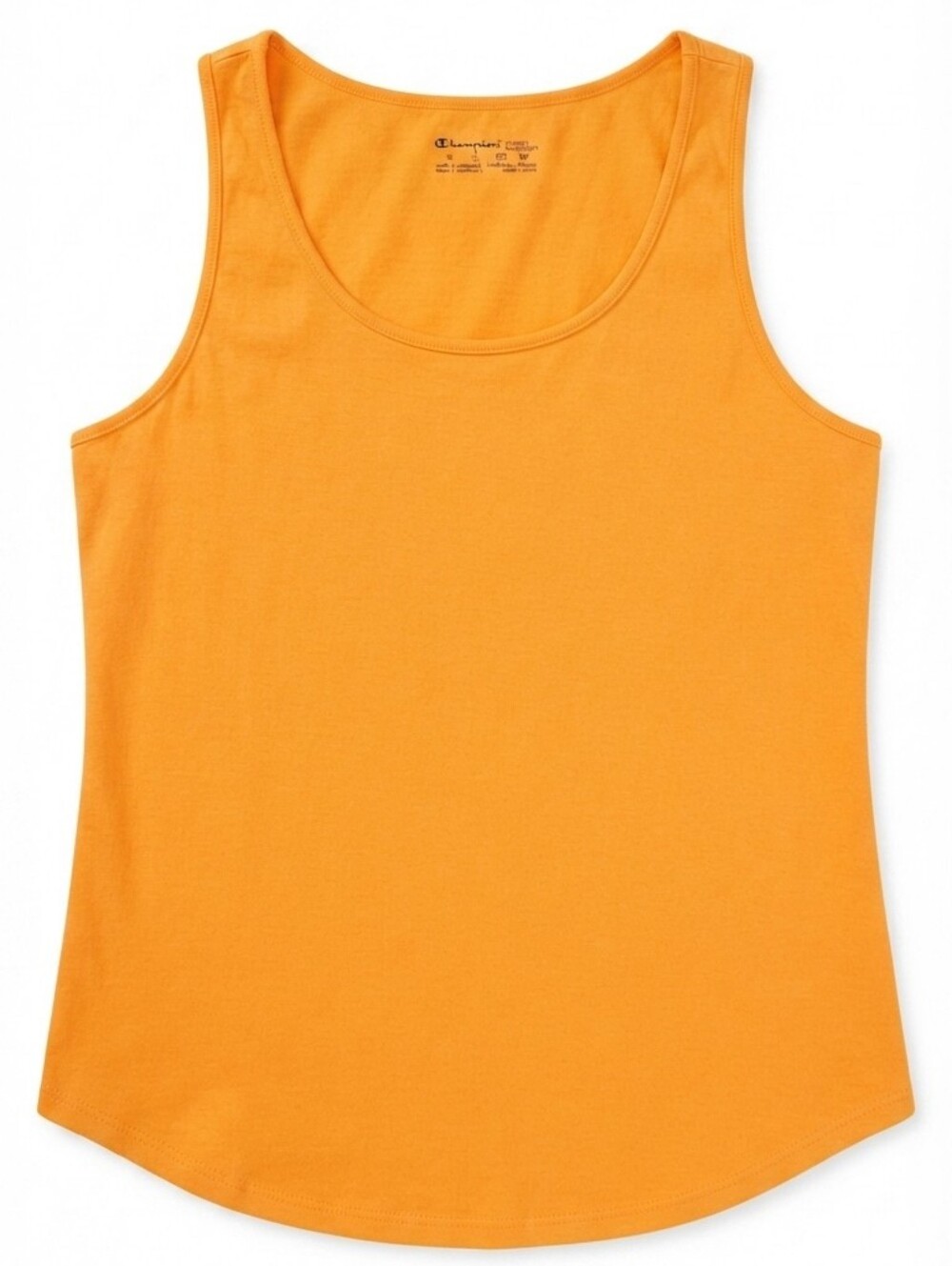 Champion Authentic Athleticwear Women's Orange Scoop Neck Tank Top Size Large